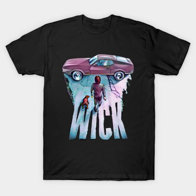 Exclusive John Wick Movie Merch T-Shirt by Fadedstar